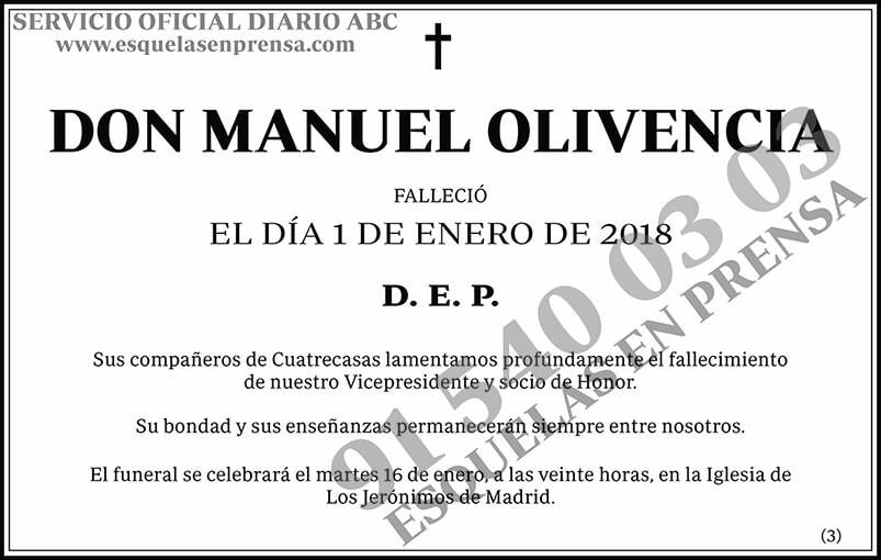 Manuel Olivencia